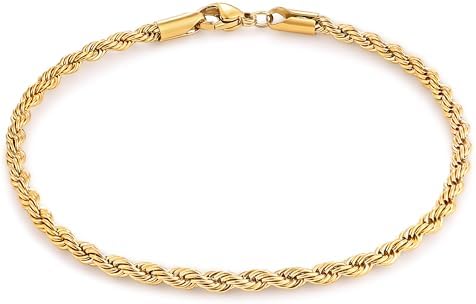 18K Gold Plated Anklet for Women