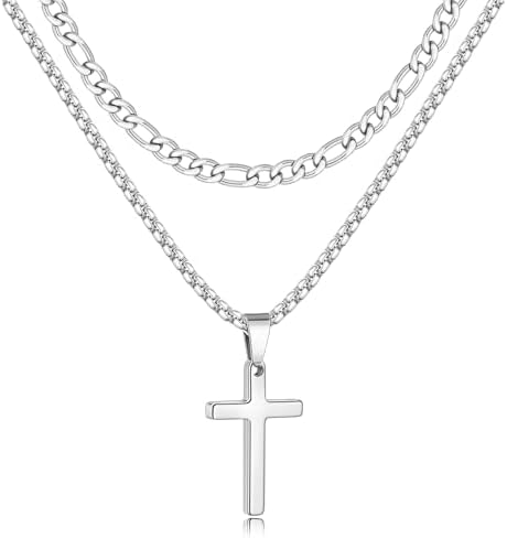 Cross Necklace Chain for Men and Women